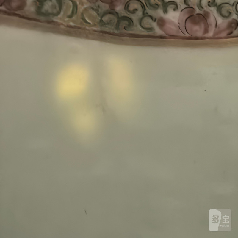 清晚期 广彩开窗人物元宝型大碗 - 图17